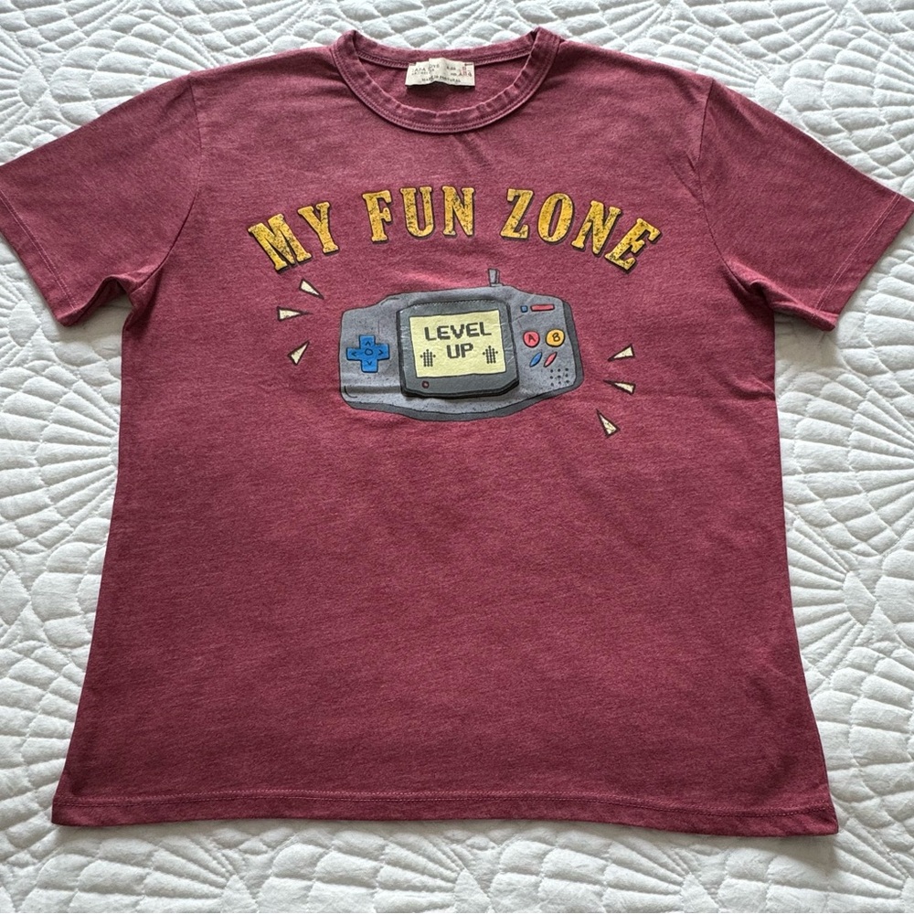 Zara Gaming TShirt - Kids Size 9
